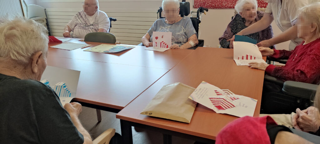 Séance de remise de carte 